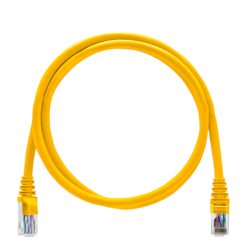 Patch Cord Cat6 1,5M Furukawa Gigalan Amarelo